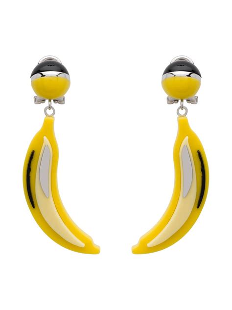 banana prada|prada banana earrings.